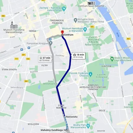 Apartment Fantastic Mokotow - Fmg D Warschau